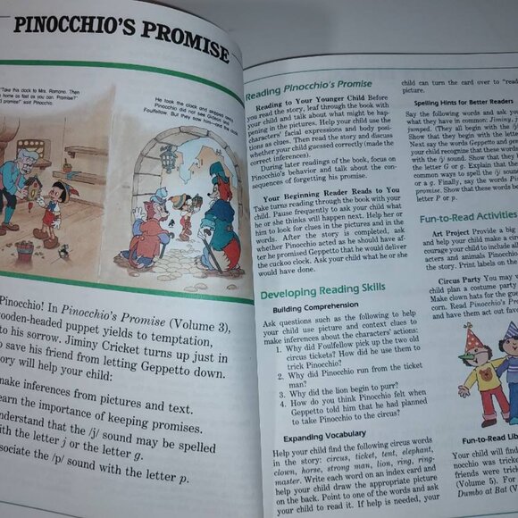 2 Walt Disney: Bantam Book "Road to Reading" and "Mickey Finds a Kitten" Good HC - Picture 10 of 12